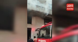 Eyyübiye’de mesken yangını