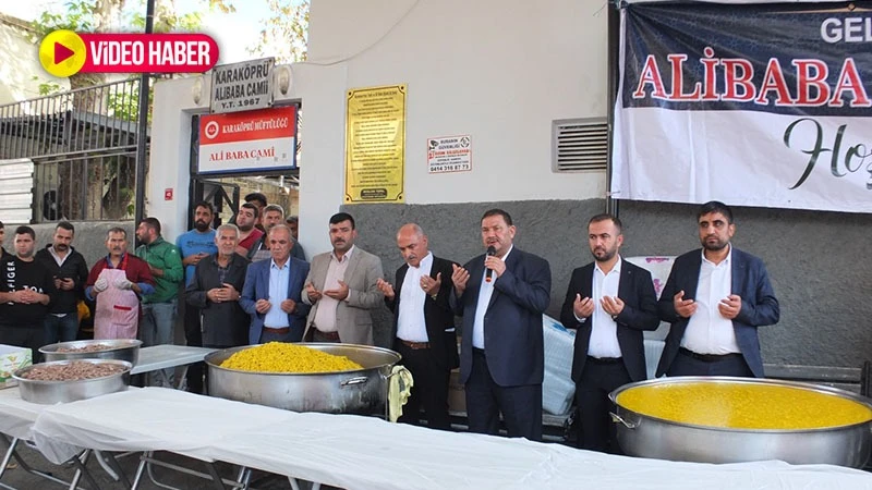 Karaköprü’de Ali Baba hayratı coşkuyla kutlandı