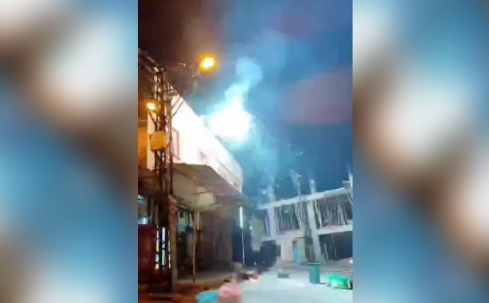 Eyyübiye’de elektrik tellerinde patlama: Mahalleli korku dolu anlar yaşadı