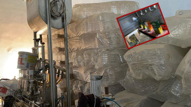 Şanlıurfa’da 11 bin 236 litre sahte zeytinyağı ele geçirildi