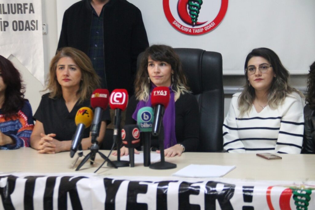 Şanlıurfa Tabip Odası: Kadına yönelik şiddete karşı mücadele sonsuz