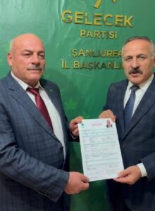 Gelecek Partisi Suruç Belediye Başkan adayı belli oldu