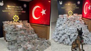 Şanlıurfa’da 565 kilo skunk ele geçirildi