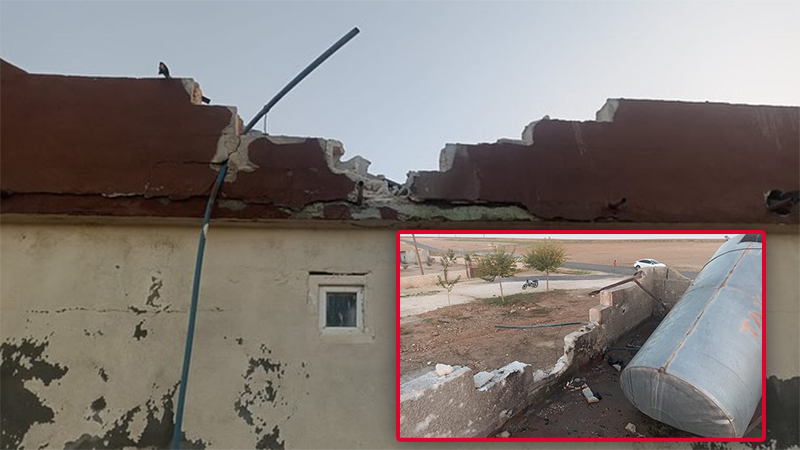 Akçakale’de havan mermisi paniği