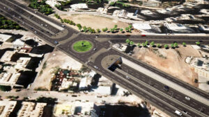 Şanlıurfa’da Balıkayağı Köprülü Kavşak çalışmaları sürüyor