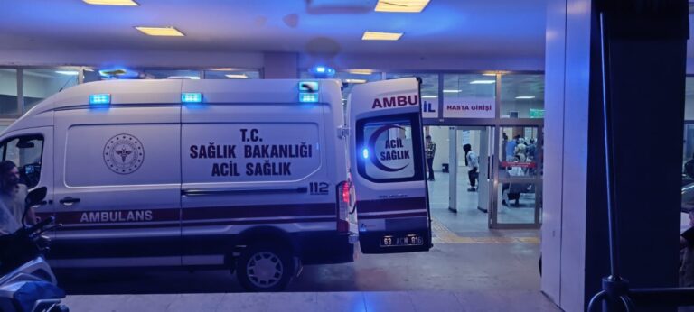 Karaköprü’de motosiklet kazası: 1 yaralı