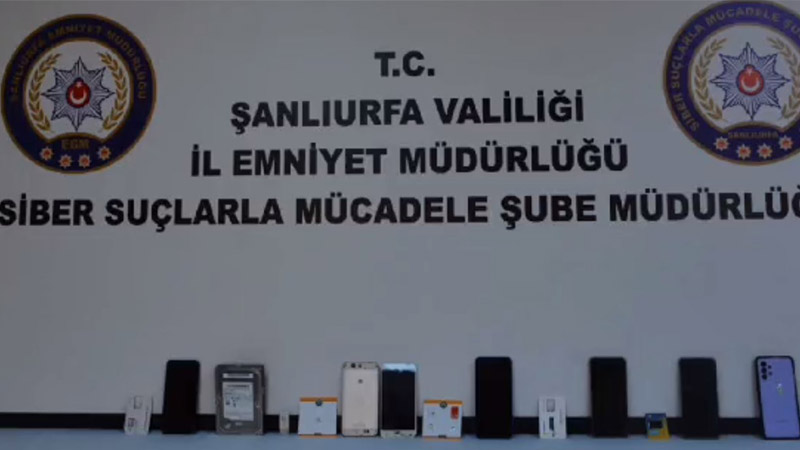 Şanlıurfa’da sosyal medya dolandırıcılığı: 7 şüpheli gözaltında