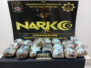 Viranşehir’de 25 kilodan fazla skunk ele geçirildi