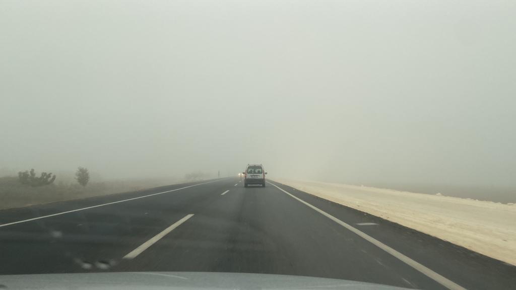 Şanlıurfa’da sis etkili oldu