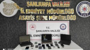 Şanlıurfa’da telefon dolandırıcılığı çetesi çökertildi
