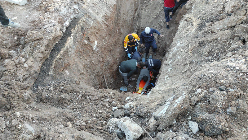 Şanlıurfa’da kanal çalışması sırasında göçük: 1 yaralı