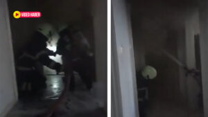 Şanlıurfa’da bir mesken yangında kül oldu