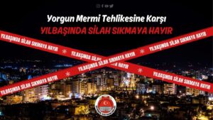 Siverek’te yılbaşında silah sıkılmasına karşı ortak kampanya