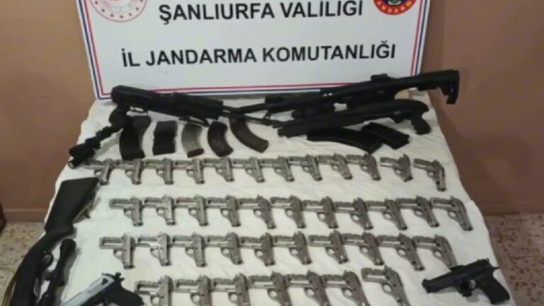 Silah kaçakçılarına yönelik operasyonda 1264 şüpheli gözaltına alındı