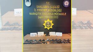 Şanlıurfa’da narkotik operasyonu