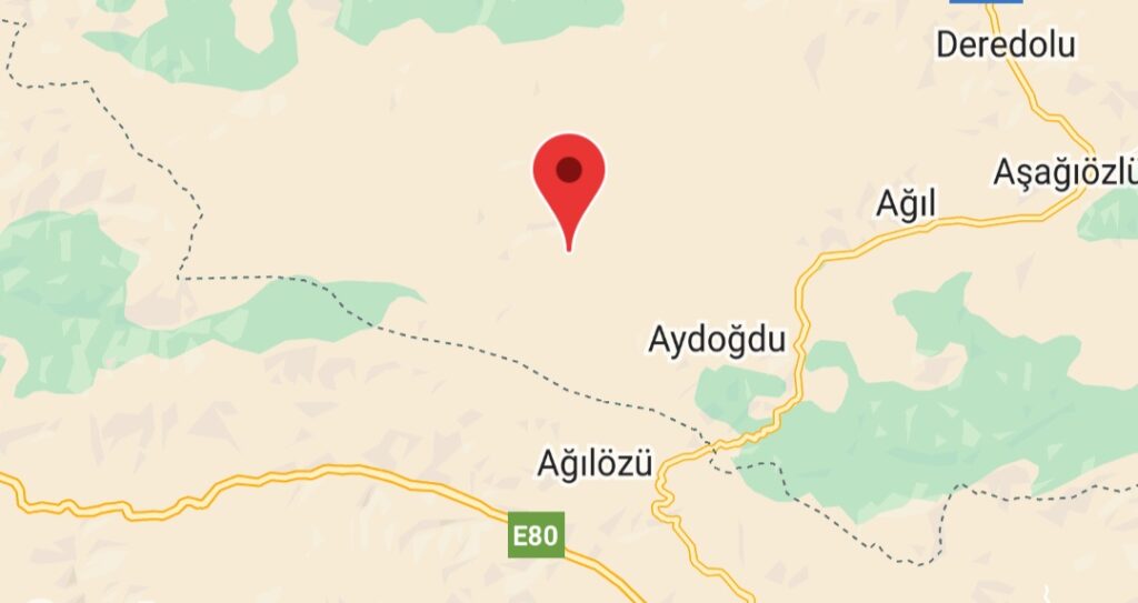 Gümüşhane’de 4.0 büyüklüğünde deprem meydana geldi