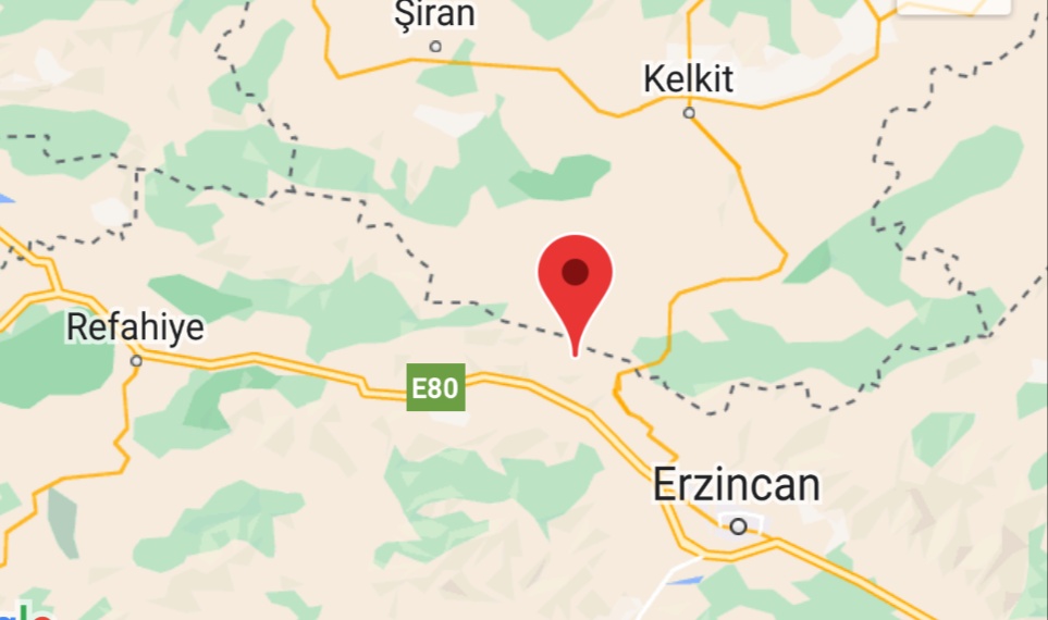 Gümüşhane’de 4.3 büyüklüğünde deprem oldu