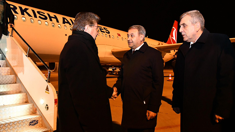 KKTC Başbakanı Üstel, İsias Oteli davasına katılmak üzere Adıyaman’a gitti