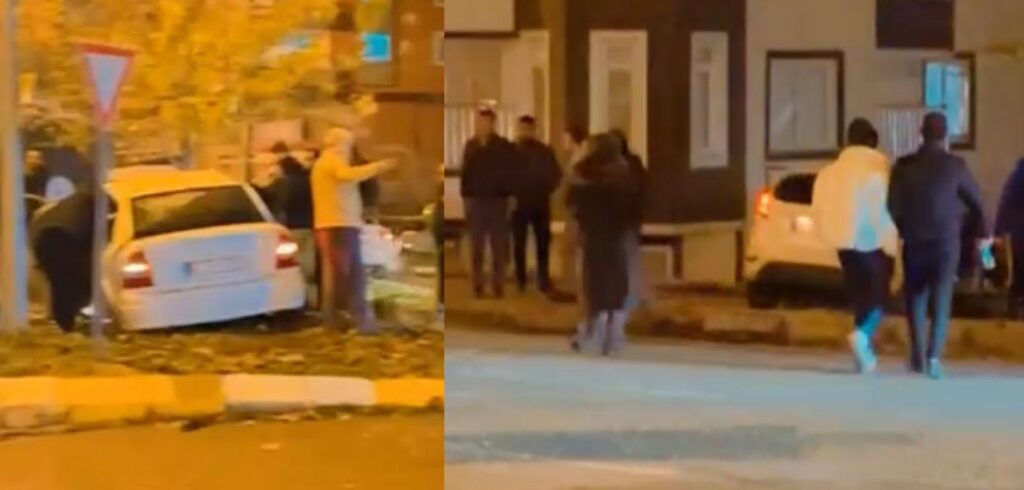 Karaköprü’de gece yarısı trafik kazası: 2 yaralı