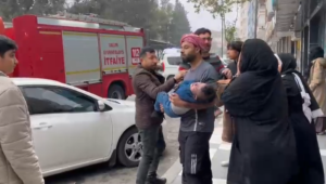 Şanlıurfa’da yangın: 1 çocuk yaralandı