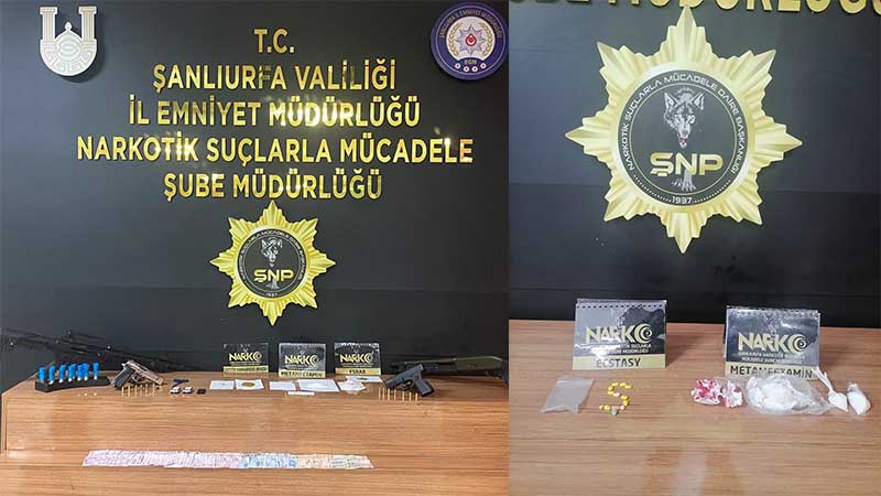Şanlıurfa’da uyuşturucu operasyonu: 6 şüpheli tutuklandı