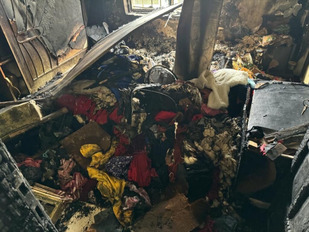 Şanlıurfa’da elektrik kontağından çıkan yangın, evi kullanılamaz hale getirdi