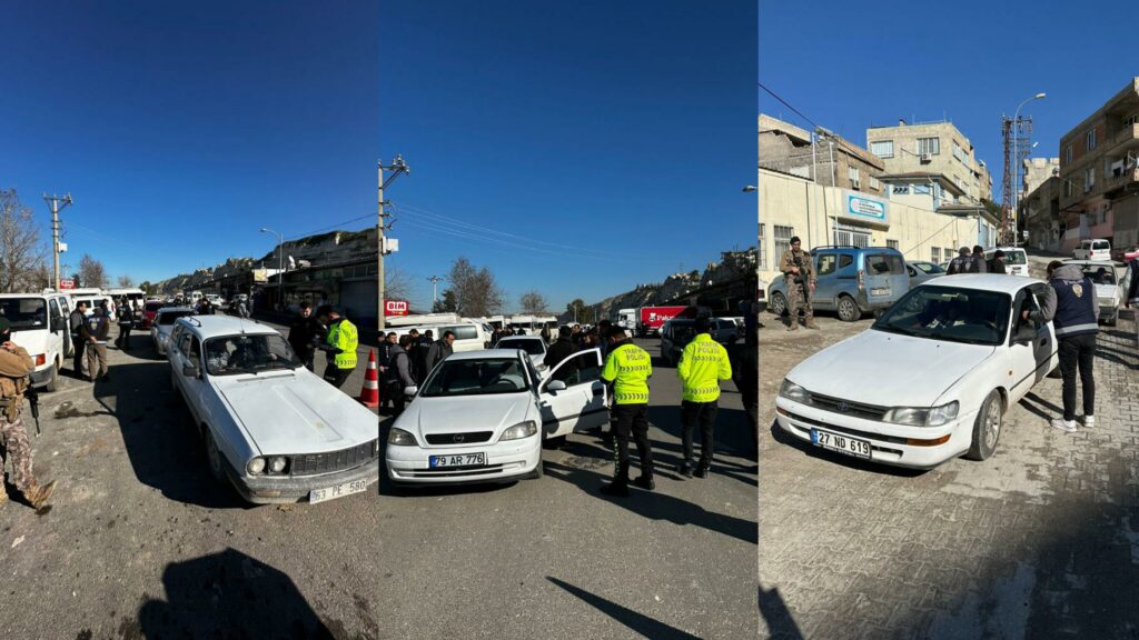 Birecik’te eş zamanlı trafik uygulaması