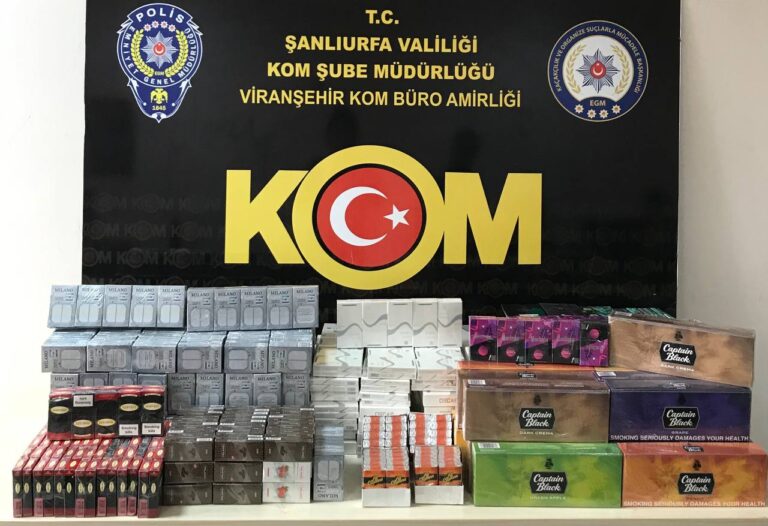 Viranşehir’de Uyuşturucu ve Kaçakçılık Operasyonu