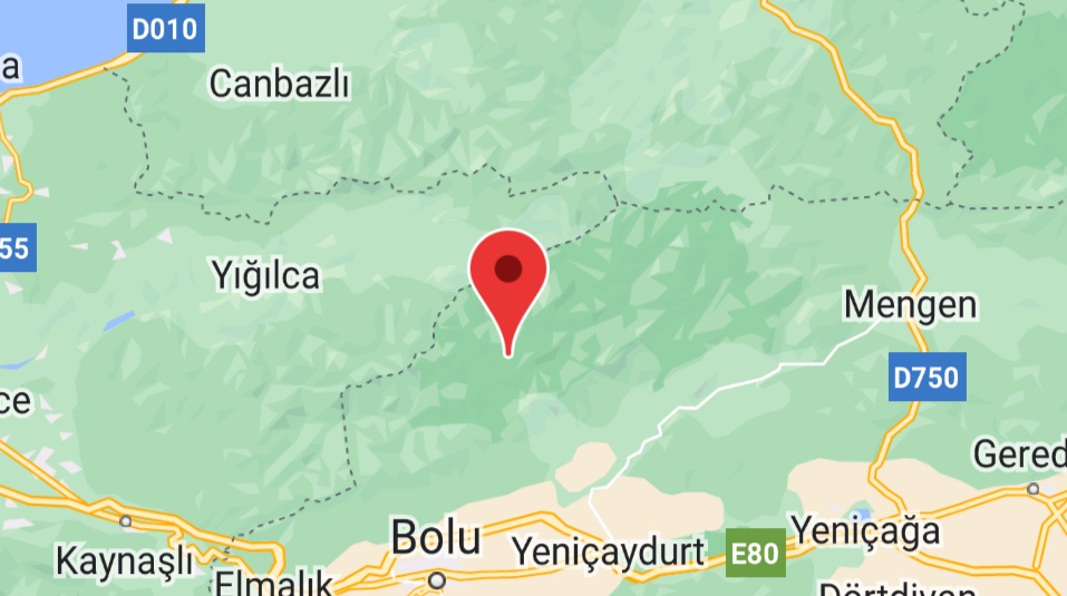 Bolu’da 4,2 büyüklüğünde deprem