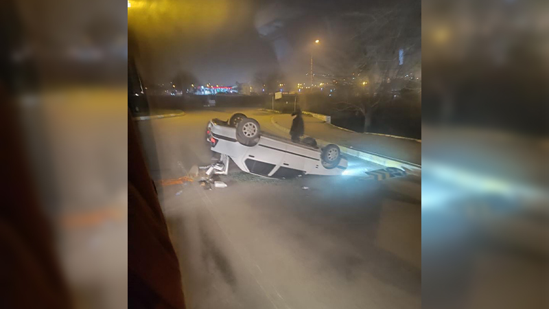 Şanlıurfa’da meydana gelen kazada 2 kişi yaralandı