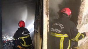 Eyyübiye’de ev yangını paniğe neden oldu!