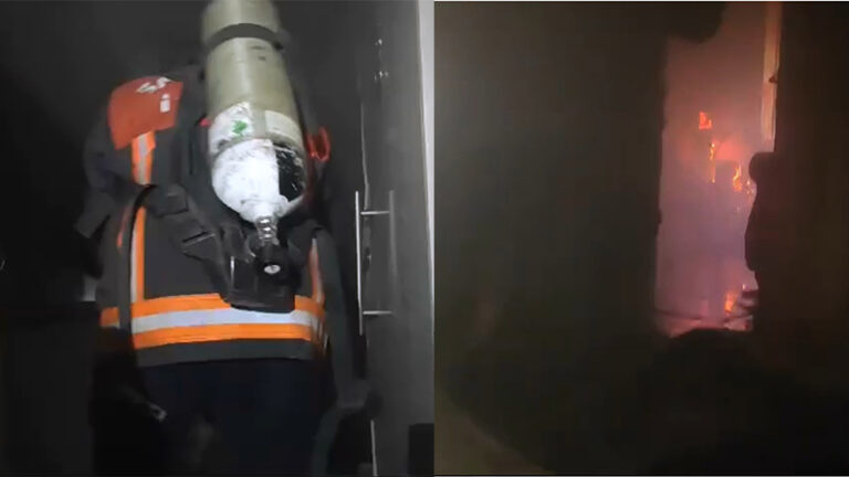 Eyyübiye’de mesken yangını