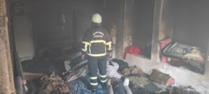 Haliliye’de mesken yangını!