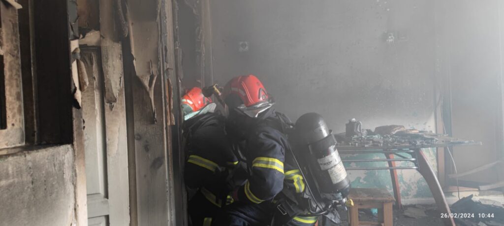 Haliliye’de yangın panik yarattı!