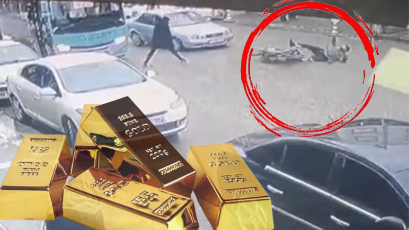 Şanlıurfa’da kurye altınları arkadaşlarına çaldırdı!