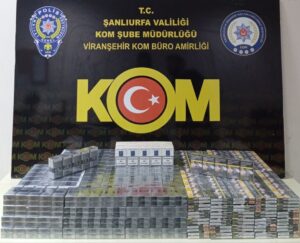 Viranşehir’de kaçakçılara darbe: 2 bin 30 gümrük kaçağı sigara ele geçti!