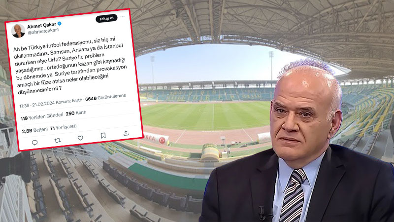 Ahmet Çakar’ın Şanlıurfa alaycı paylaşımı tepkilere yol açtı!