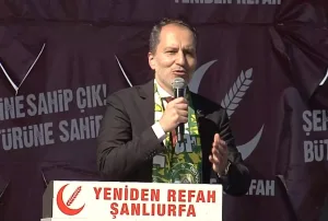 Erbakan: Şanlıurfa’da biz 3 bayramı birlikte kutlayacağız