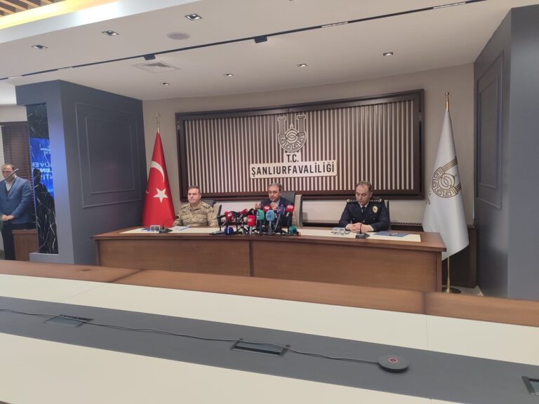 Şanlıurfa’da asayiş ve güvenlik toplantısı!