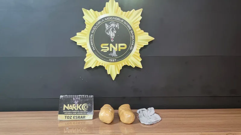 Şanlıurfa’da uyuşturucu operasyonu: 1 gözaltı