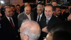 Yeniden Refah partisi genel başkanı Fatih Erbakan Şanlıurfa’da