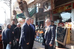 Esnaf Beyazgül ve Canpolat’a tam destek verdi