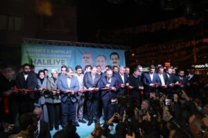 Binlerce kişi Mehmet Canpolat’ın açılışında buluştu