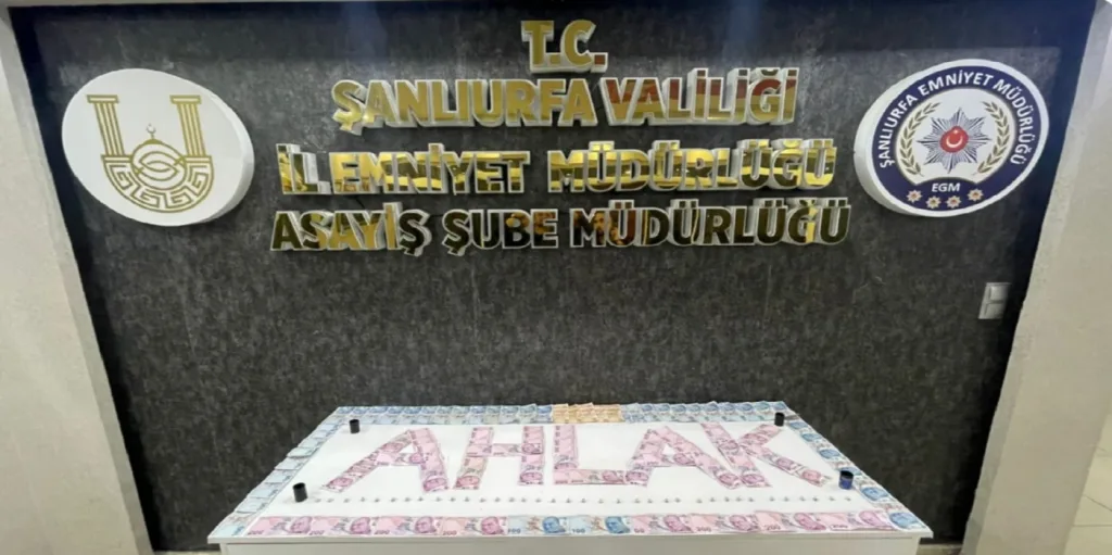 Şanlıurfa’da Asayiş Şube Müdürlüğü’nden kumar baskını!