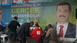 Metin Baydilli’nin seçim ofisinde örnek uygulama