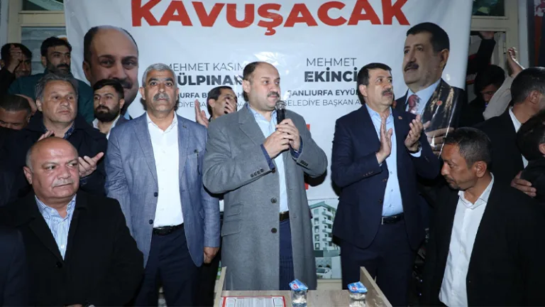“Şanlıurfa’ya refah geliyor” Gülpınar: Her açılan sandıkta farkı daha çok açıyoruz