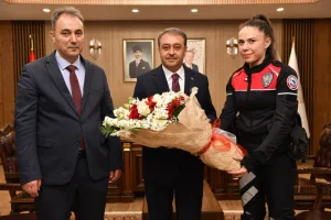 Emniyet personellerinden Şanlıurfa Valisi Şıldak’a ziyaret