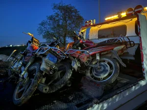 Viranşehir’de Aranan kişi yakalandı, 4 çalıntı motosiklet ele geçirildi
