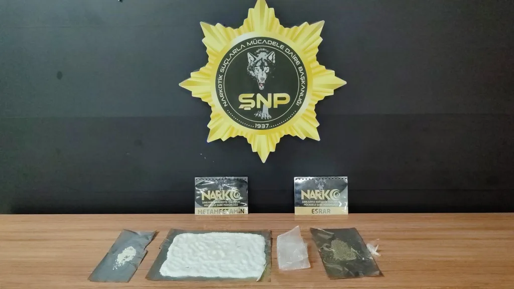 Şanlıurfa’da narkotik operasyonu: 228 gram metamfetamin ele geçirildi!