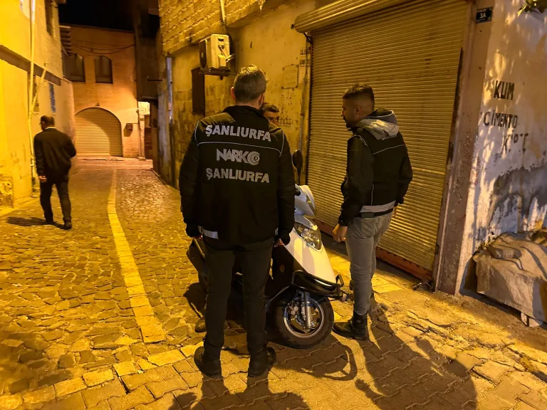 Şanlıurfa’da narkotik operasyonunda Çok sayıda kişiye idari para cezası!